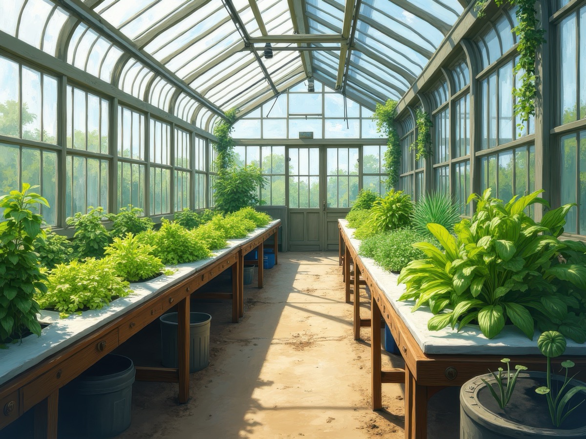 Professional greenhouse installation managed by Sierra Greenhouse team