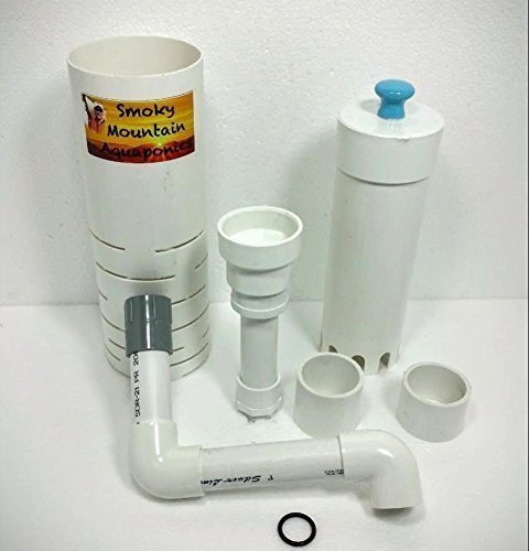 Aquaponics Fail Safe Auto Bell Siphon Kit For IBC 10" Media *Easily Adjustable* Over 20,000 Siphons Sold Worldwide So Buy With Confidence!