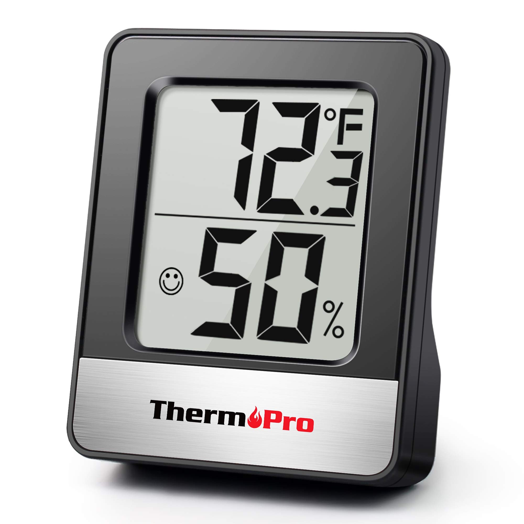 ThermoPro TP49 Digital Hygrometer Indoor Thermometer Humidity Meter Room Thermometer with Temperature and Humidity Monitor Mini Hygrometer Thermometer