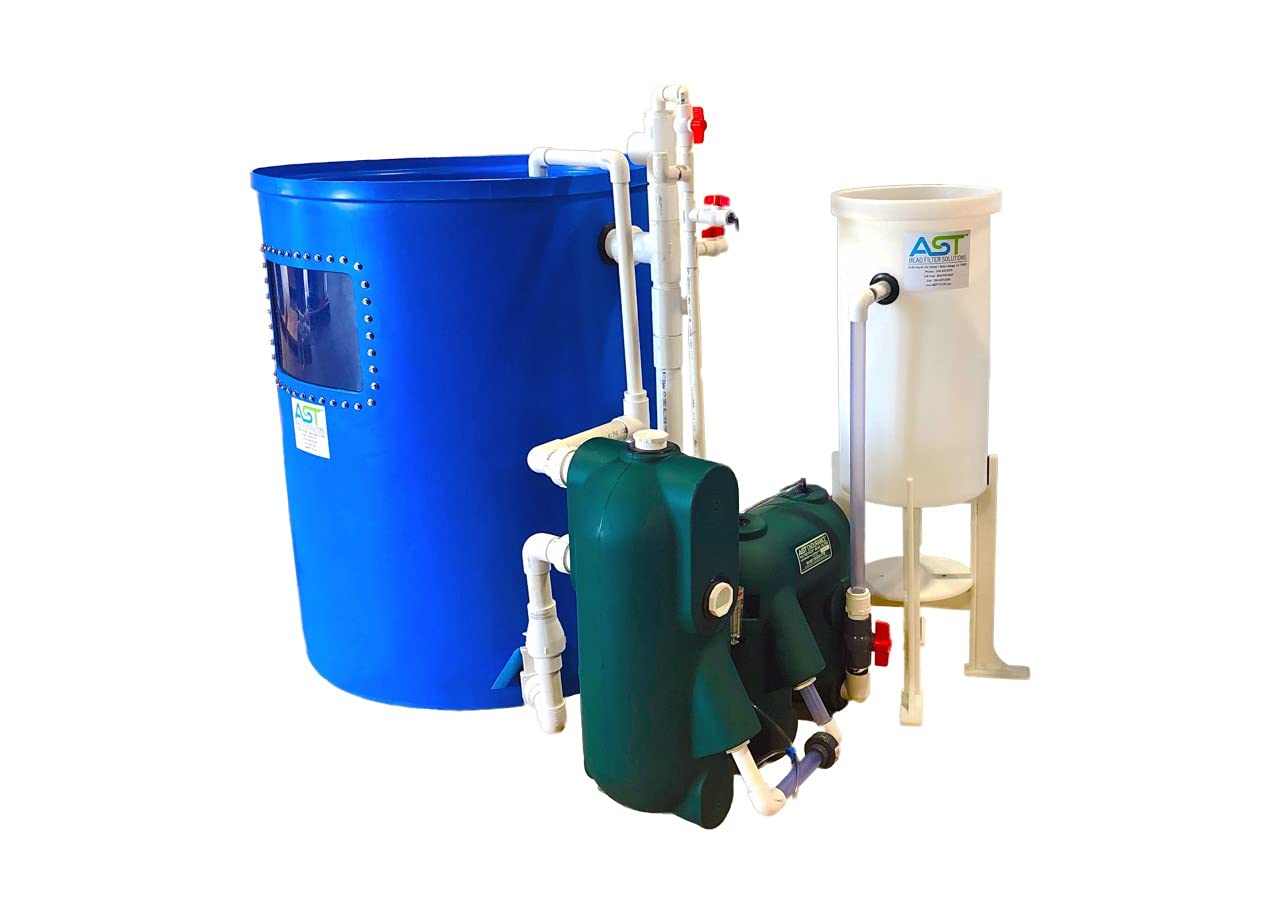 MDC 1000 Aquaponic Fish System, Supercharge Your Aquaponics Garden with AST’s High Tech, Simple to Operate, Nutrient Fish Engine, Tanks, Plumbing, and Filter All Included