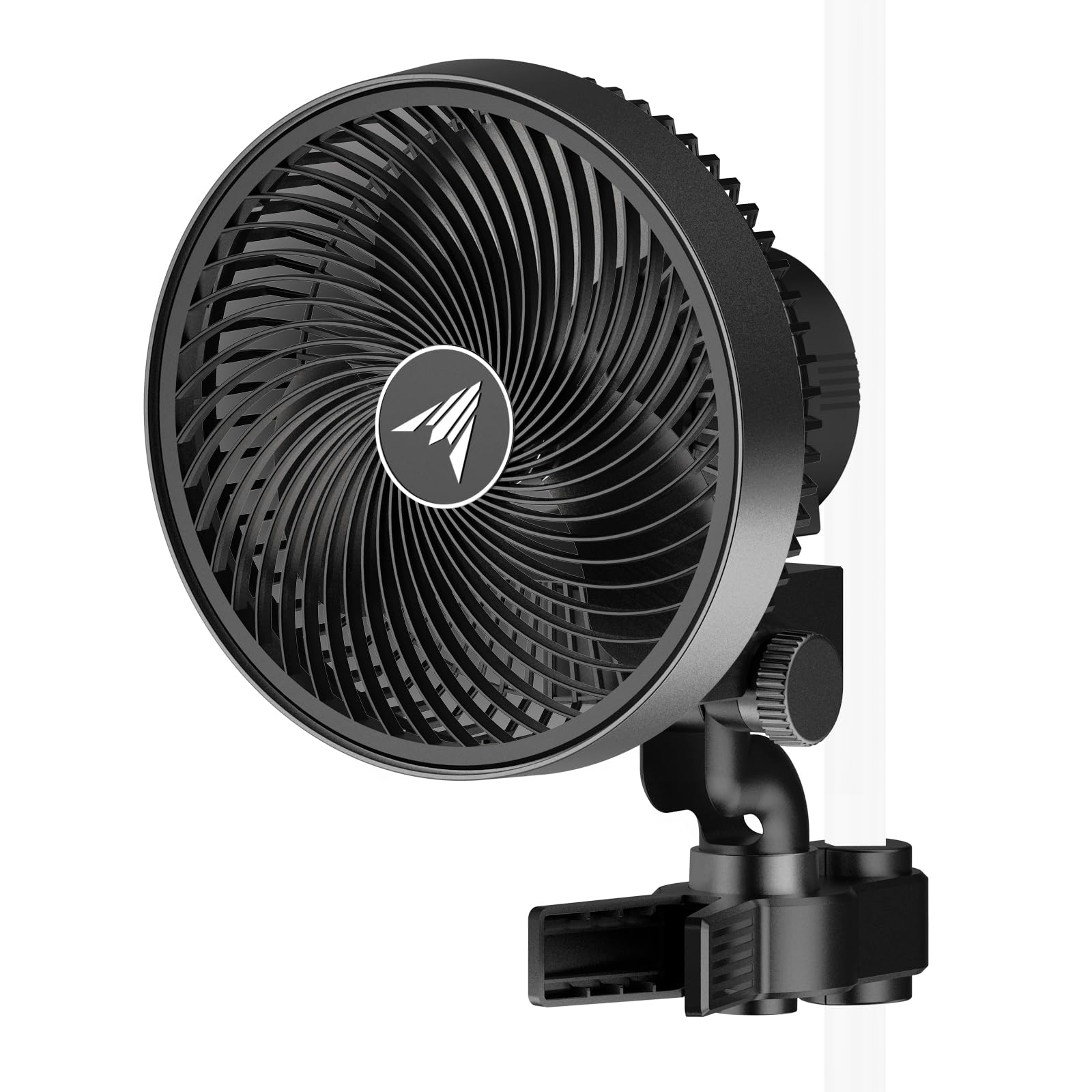 AC Infinity CLOUDRAY S6, Gen 2 Grow Tent Clip Fan 6” with Redesigned Long-Life EC Motor, Custom 10 Dynamic Wind Speeds and 10-Level Oscillation, Weatherproof IP-44, for Hydroponics Circulation Cooling